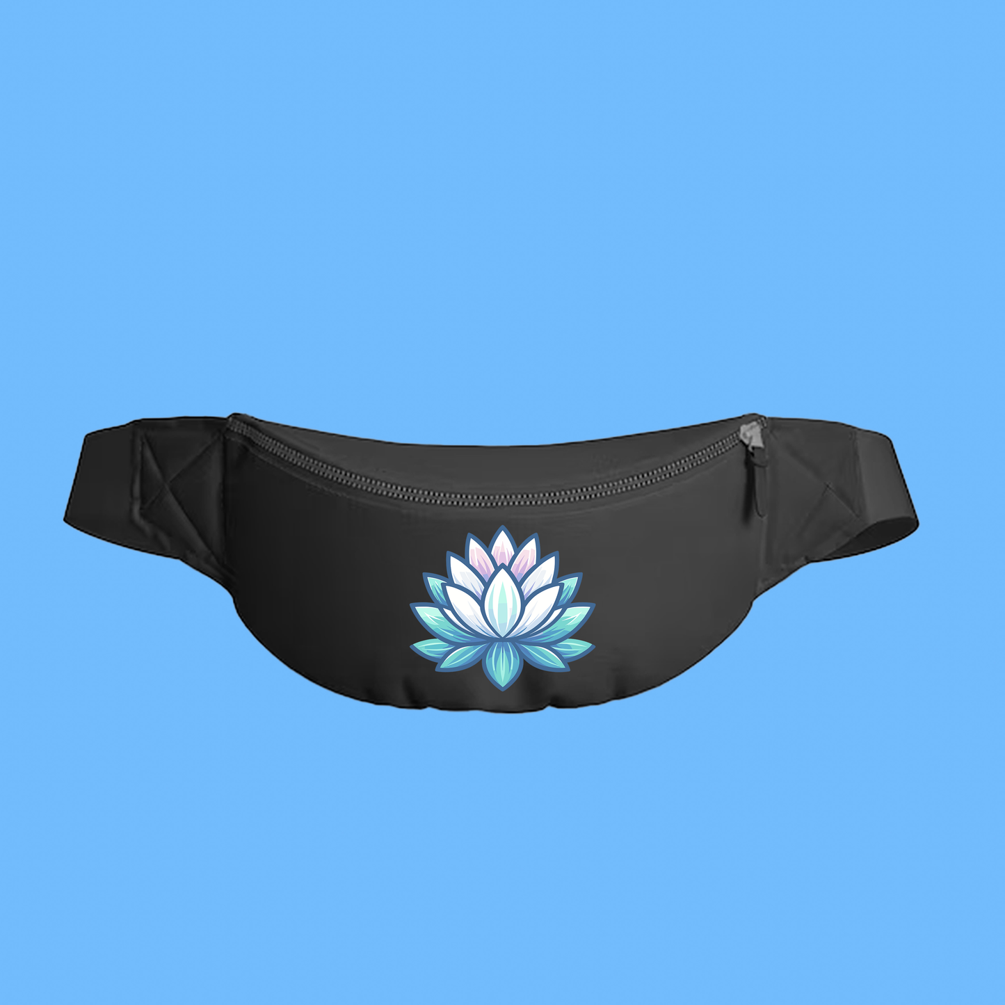 Mindfulness Lotus Fanny Pack