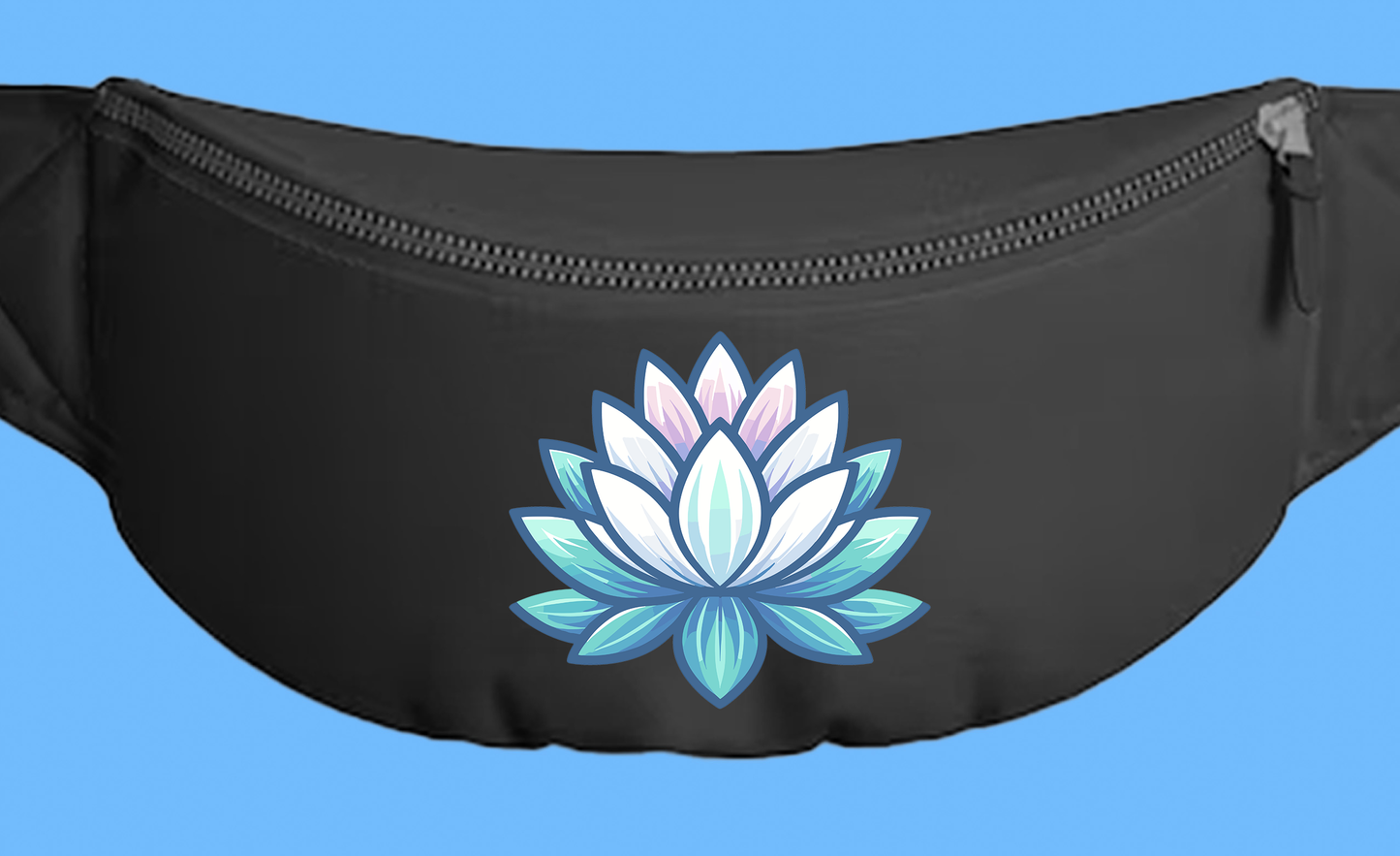 Mindfulness Lotus Fanny Pack