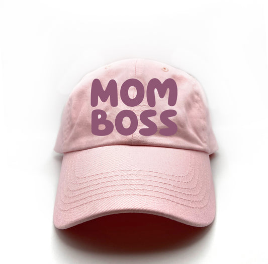 Mom Boss Violet Dad Hat