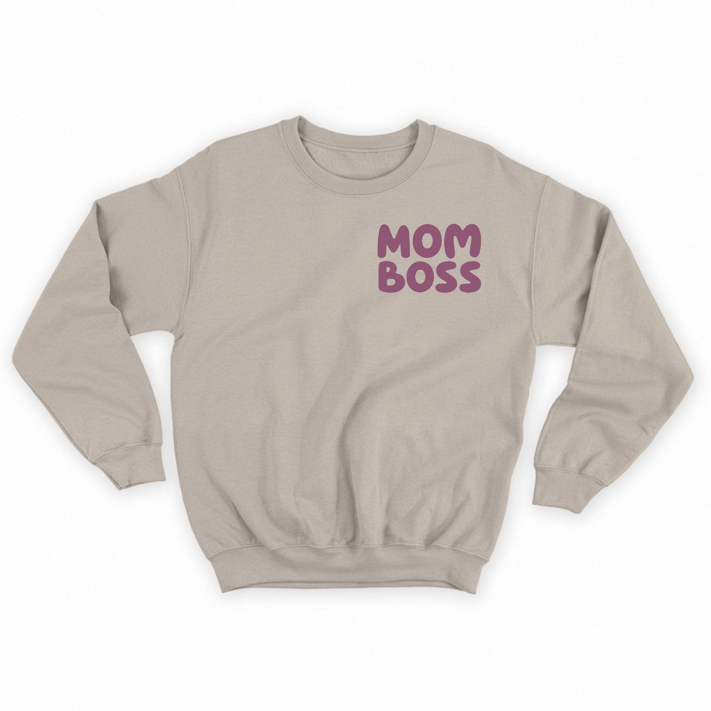 Mom Boss Violet Sweatshirt