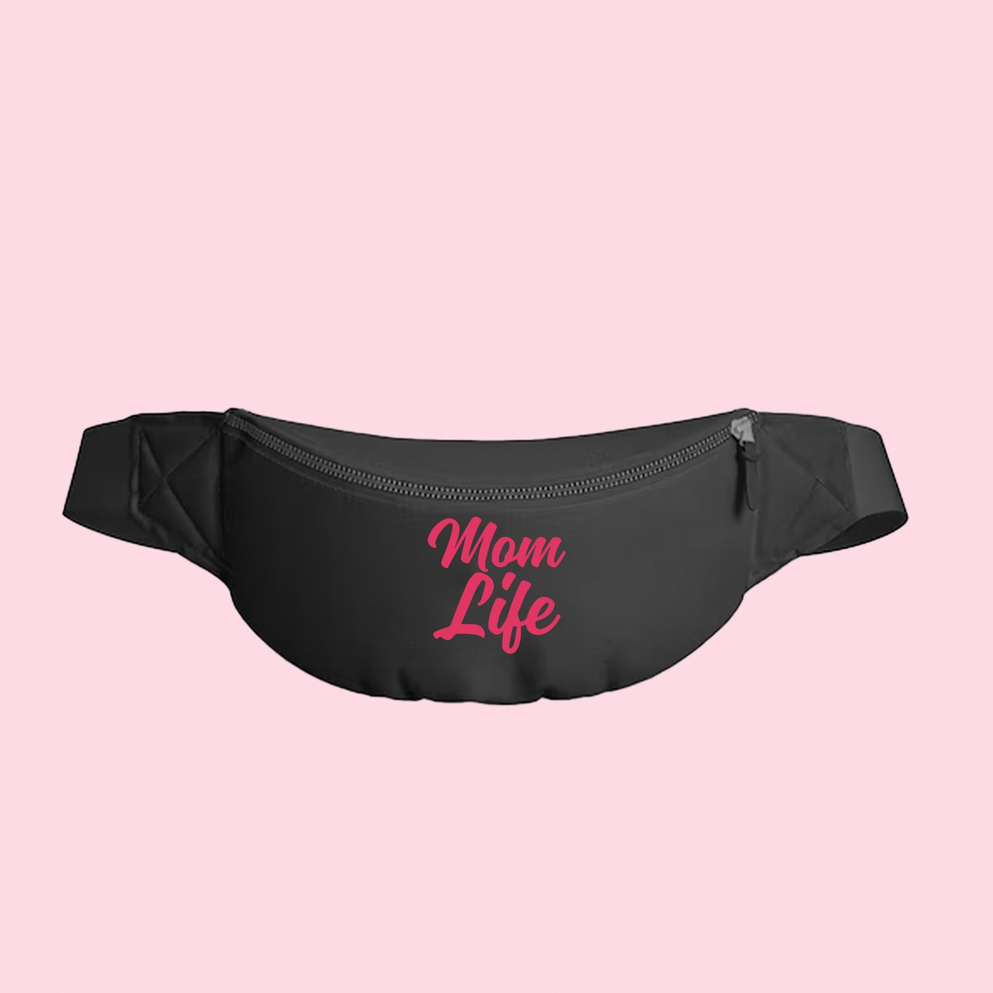 Mom Life Pink Fanny Pack