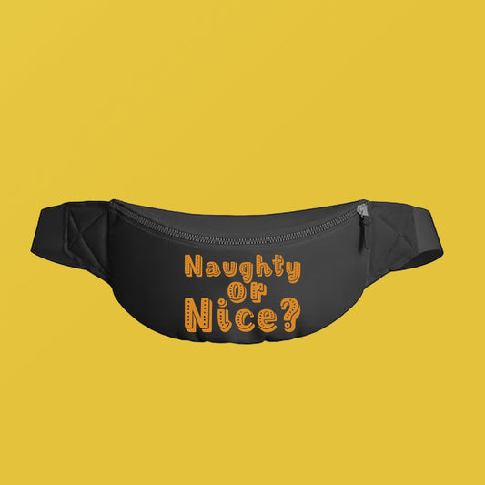 Naughty or Nice? Yellow Fanny Pack