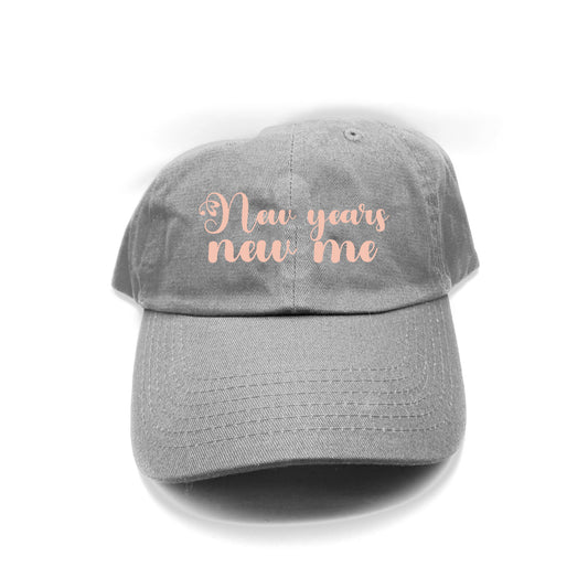 "New years new me" Rose Dad Hat
