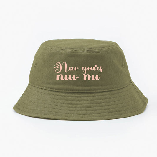"New years new me" Rose Bucket Hat