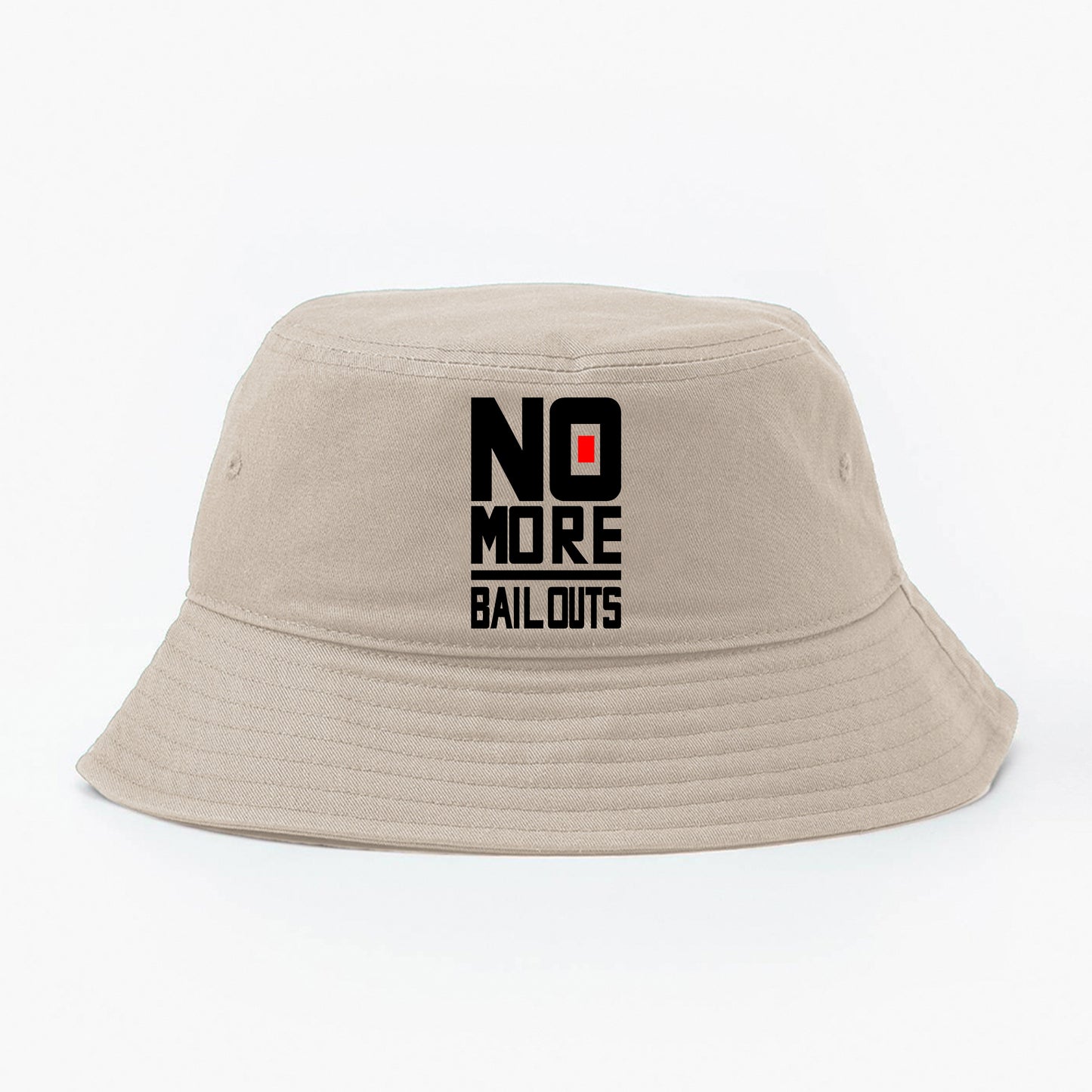 No More Bailouts Bucket Hat