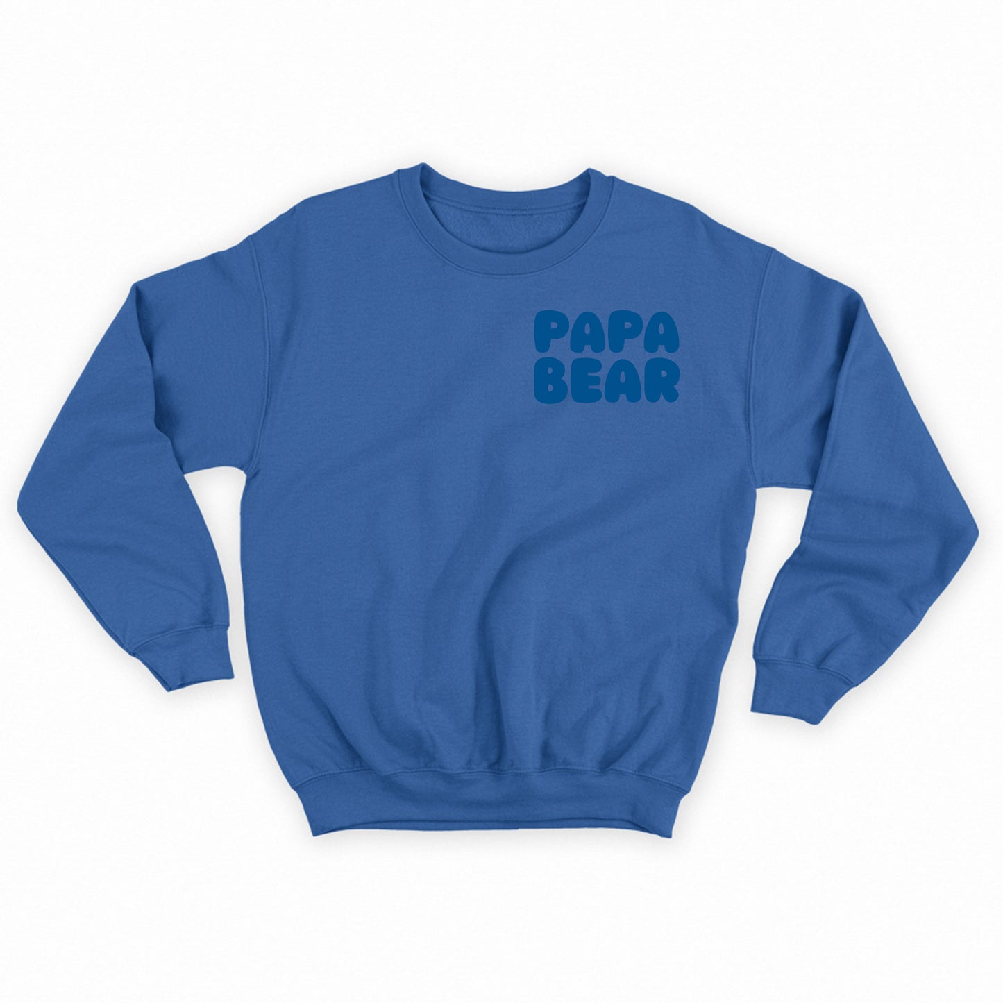 Papa Bear Dark Blue Sweatshirt