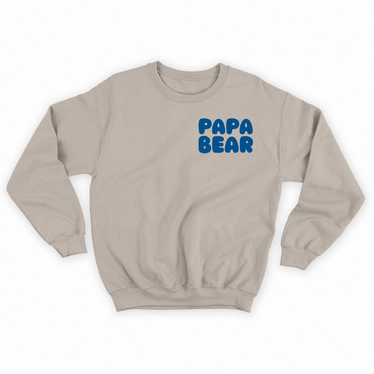 Papa Bear Dark Blue Sweatshirt