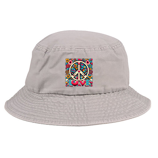 Peace And Love Bucket Hat
