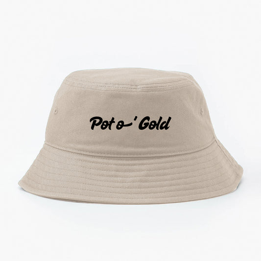 Pot o' Gold Black Bucket Hat
