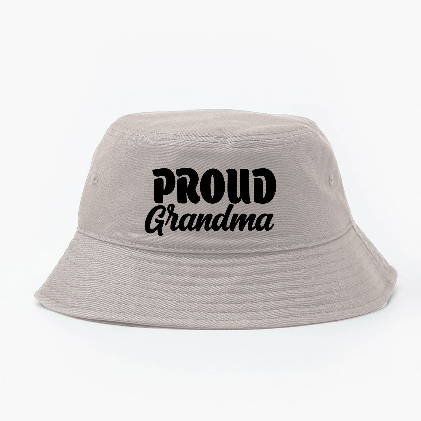 Proud Gradma Black Bucket Hat