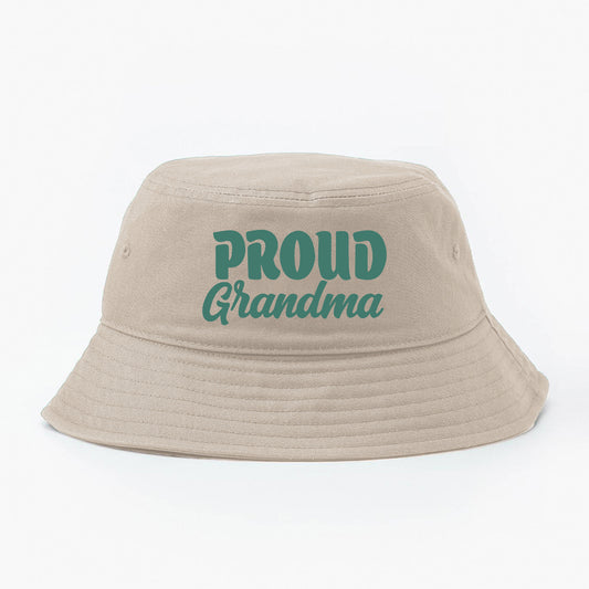 Proud Gradma Green Bucket Hat