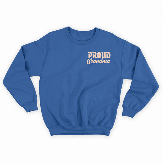 Proud Gradma Peach Sweatshirt
