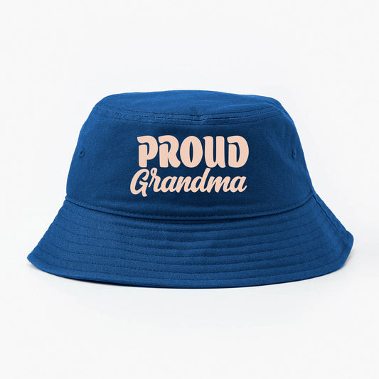 Proud Gradma Peach Bucket Hat