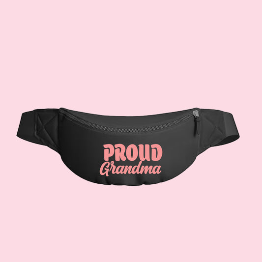 Proud Grandma Pink Fanny Pack
