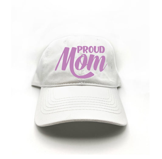 Proud MOM Violet Dad Hat