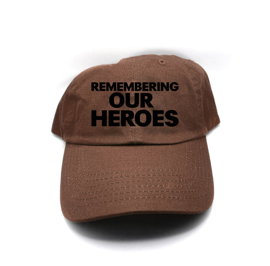 Remembering Our Heroes Black Dad Hat