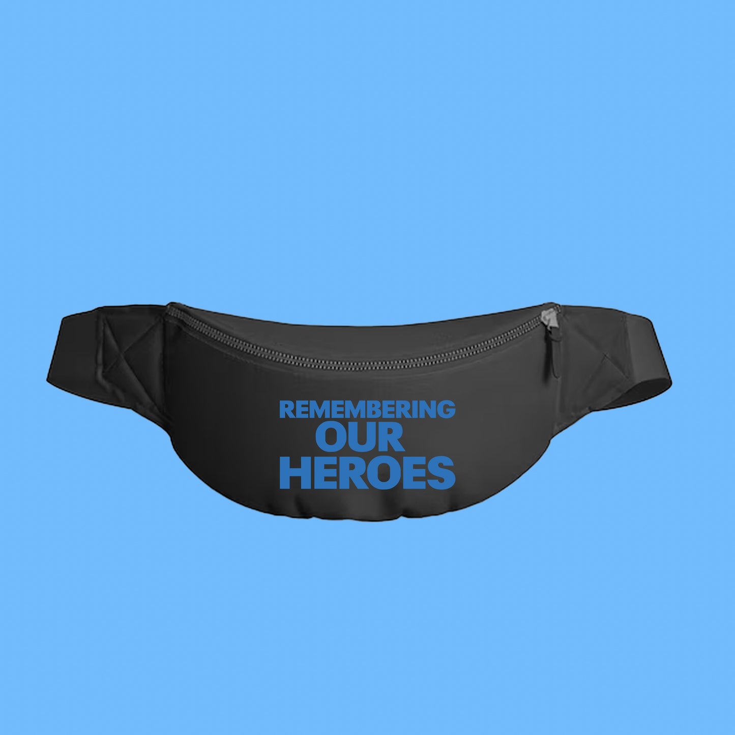 Remembering Our Heroes Blue Fanny Pack