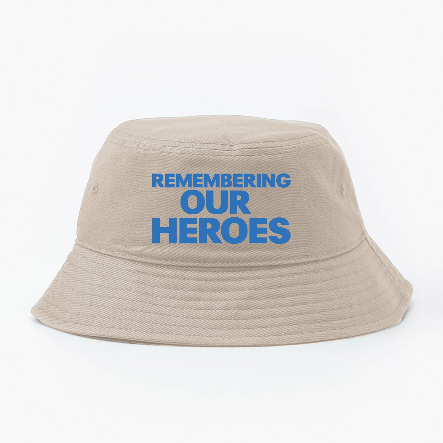 Remembering Our Heroes Blue Bucket Hat