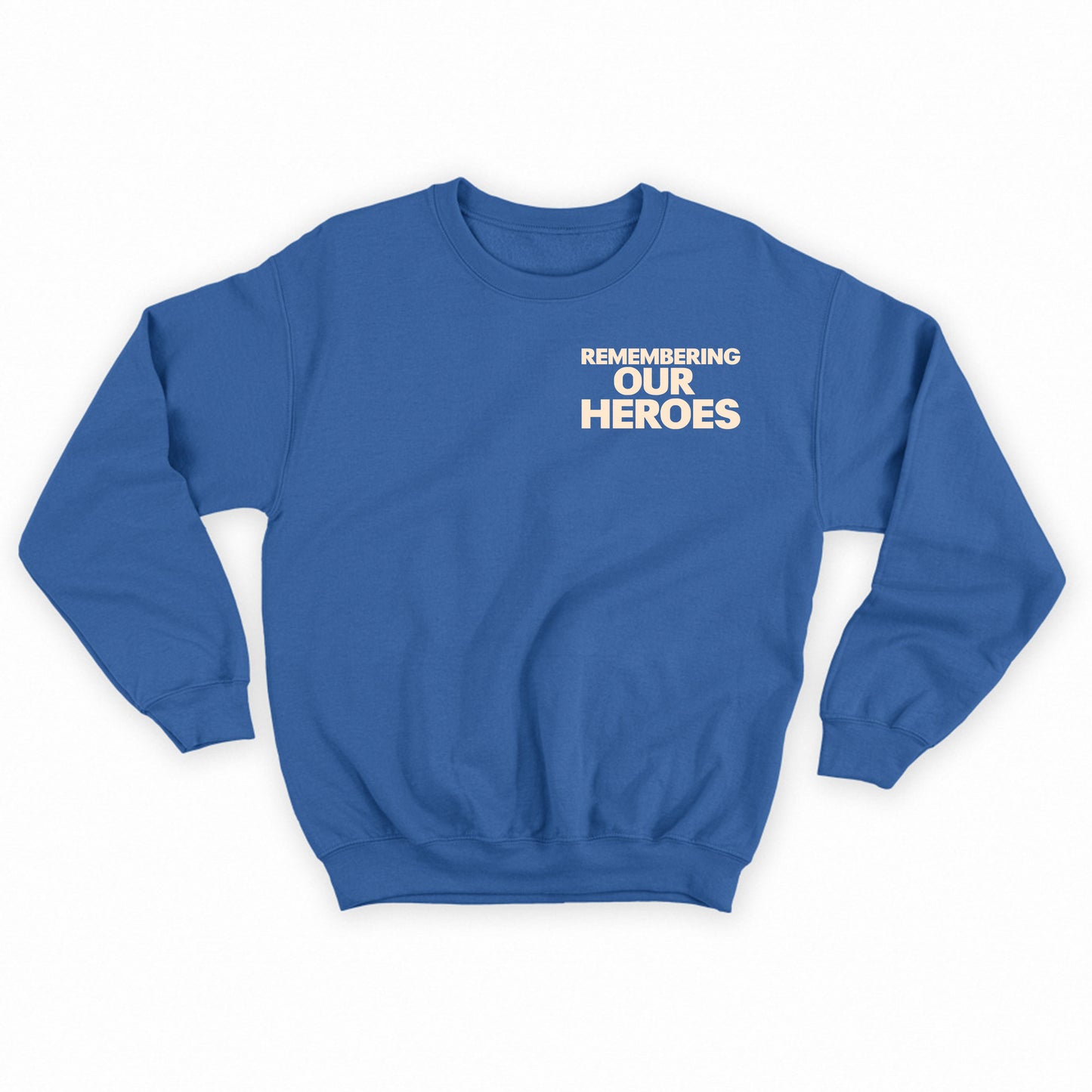 Remembering Our Heroes Tan Sweatshirt