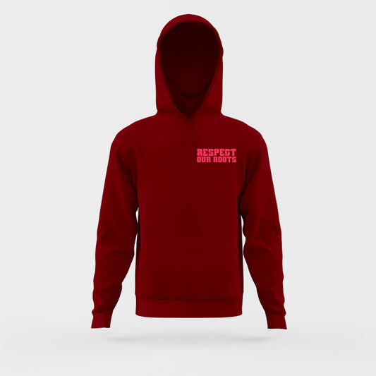 Respect Our Roots Red Hoodie
