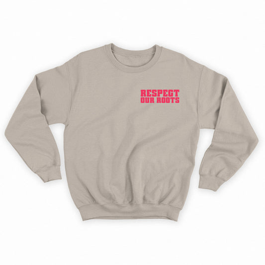 Respect Our Roots Red Sweatshirt