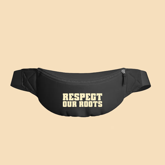 Respect Our Roots Tan Fanny Pack