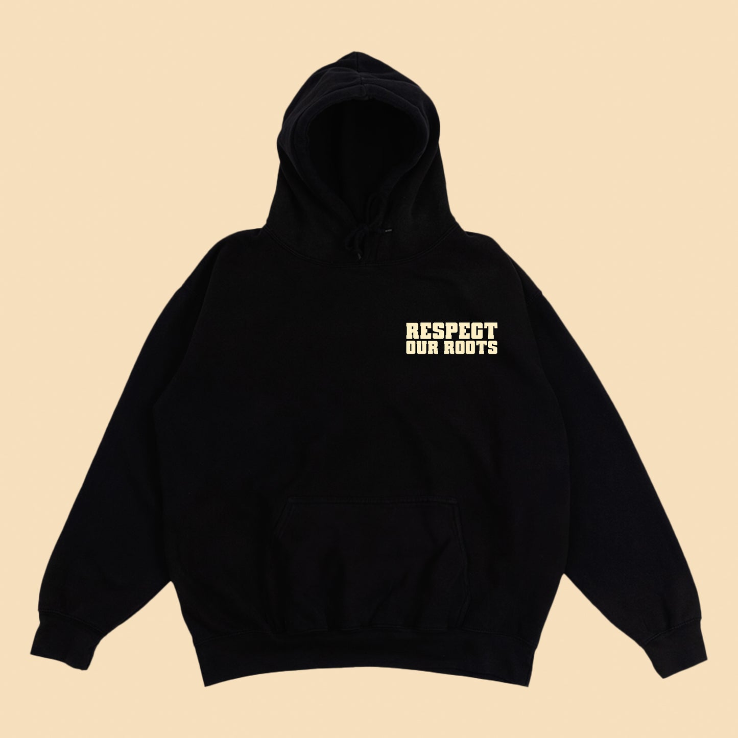Respect Our Roots Tan Hoodie
