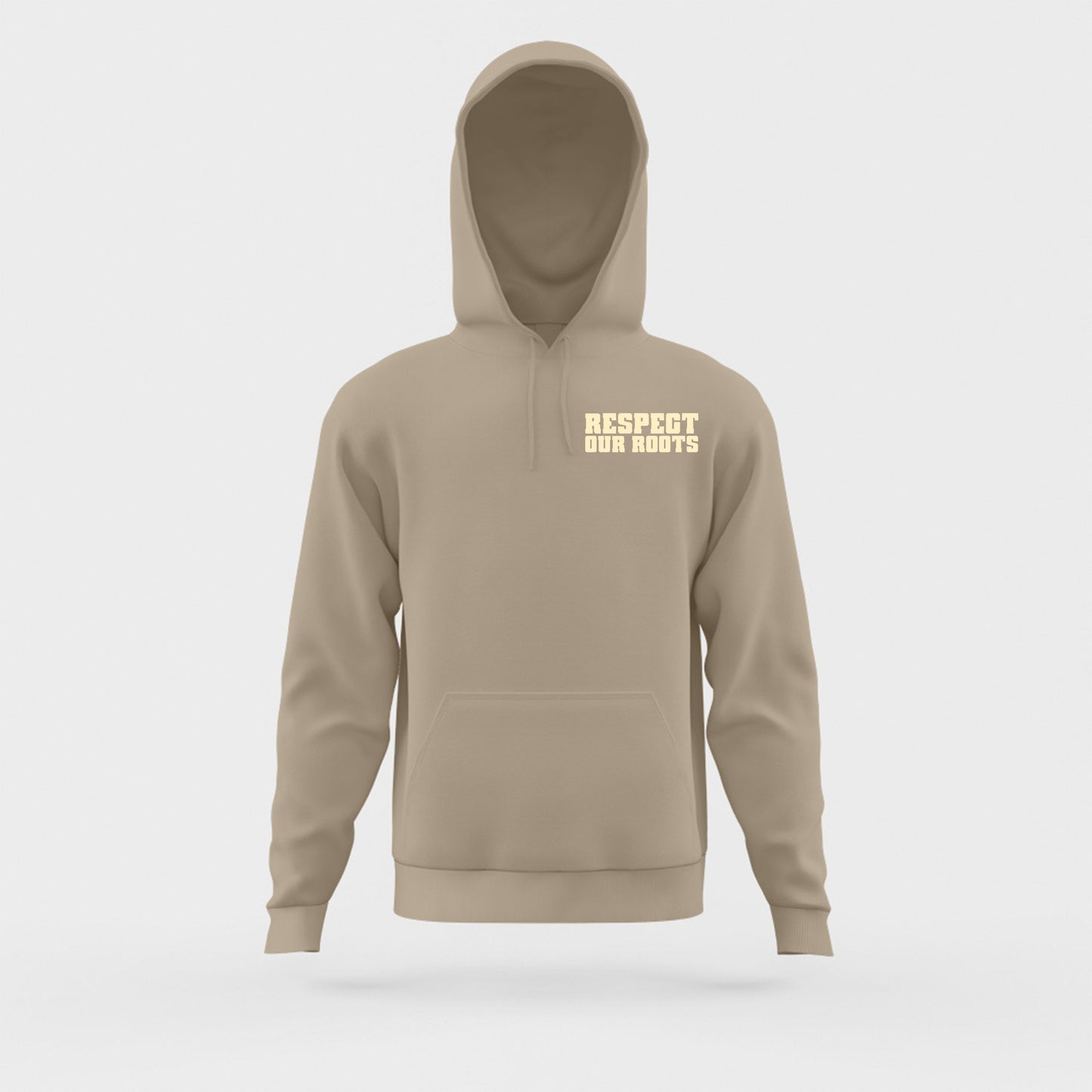 Respect Our Roots Tan Hoodie