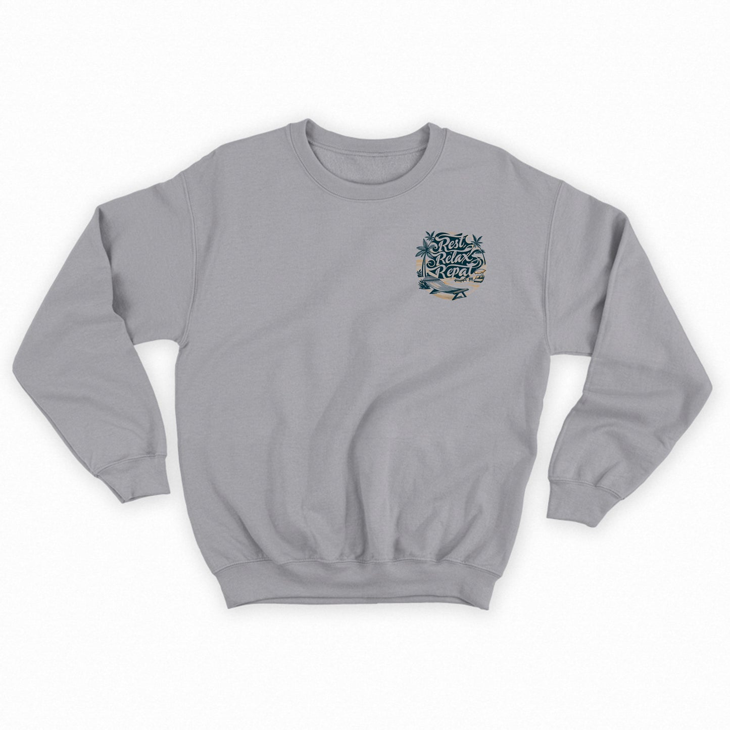 "Rest, Relax, Repeat" Sweatshirt