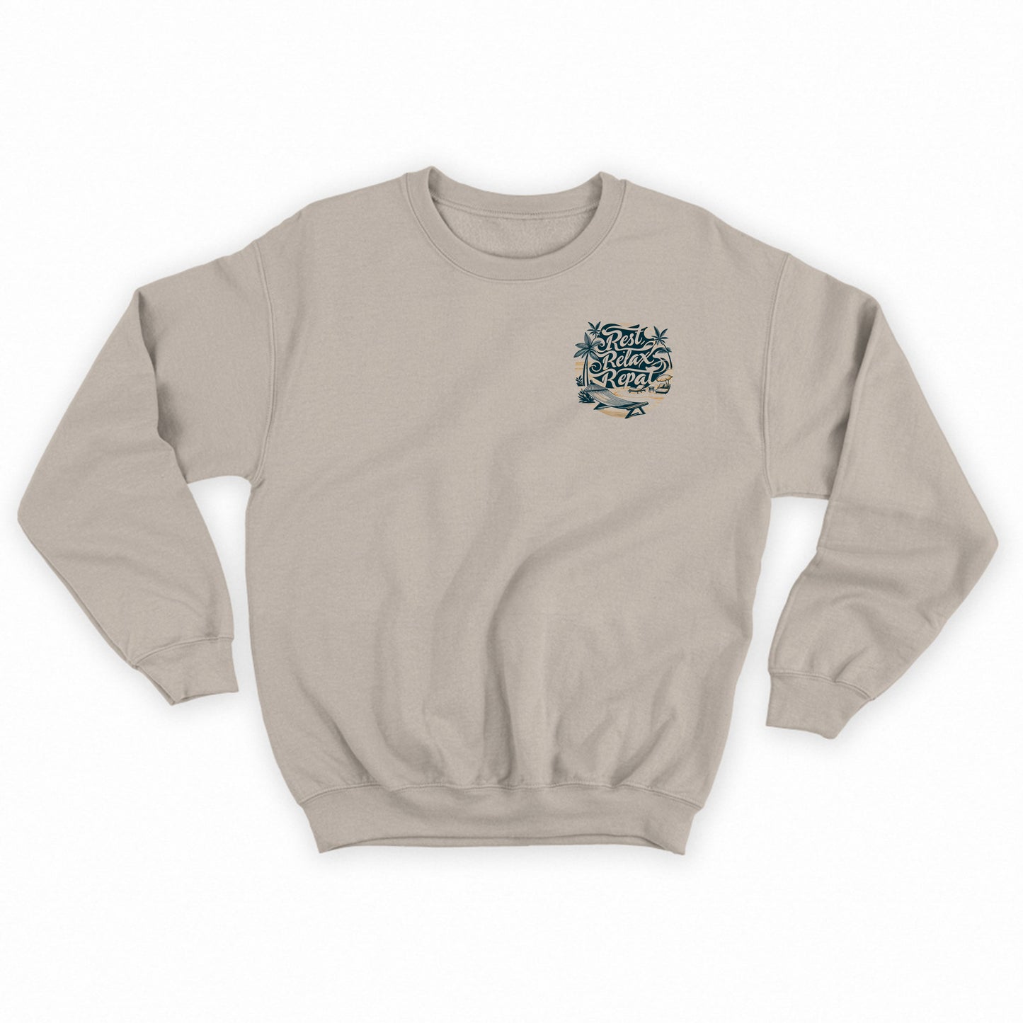 "Rest, Relax, Repeat" Sweatshirt