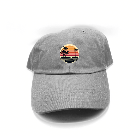 Rustic Sunset Dad Hat