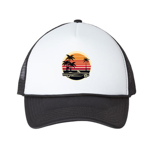 Rustic Sunset Foam Trucker Hat