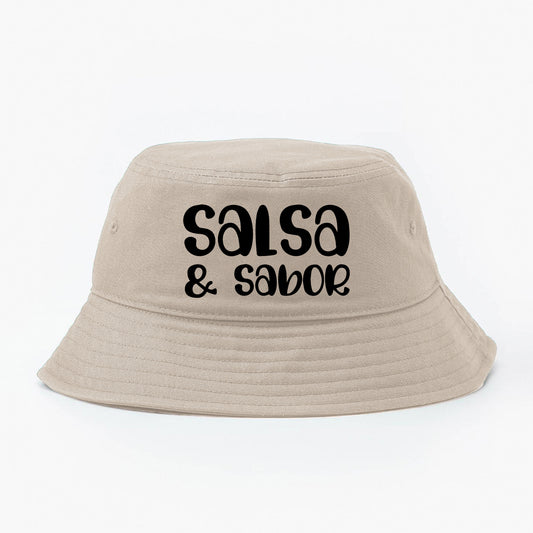 Salsa & Sabor Black Bucket Hat