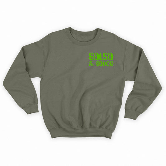 Salsa & Sabor Green Sweatshirt