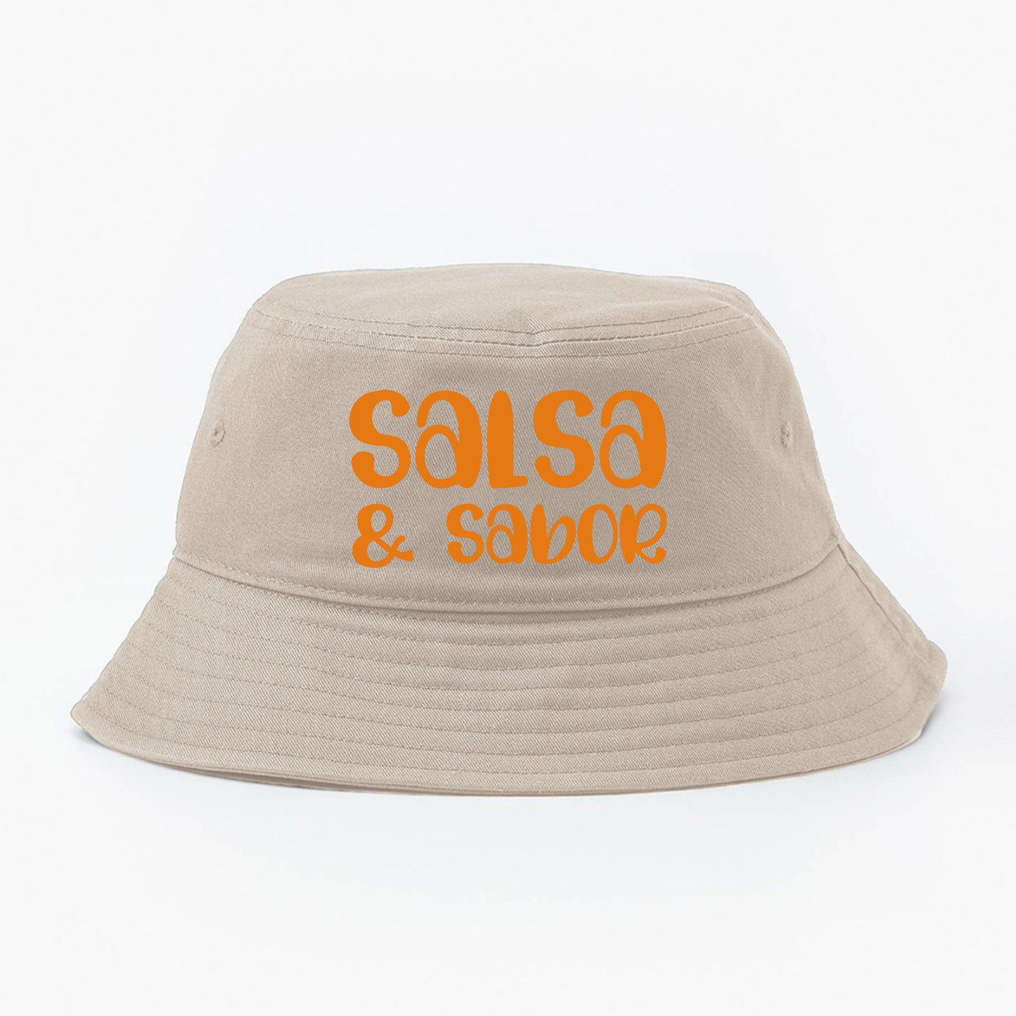 Salsa & Sabor Orange Bucket Hat