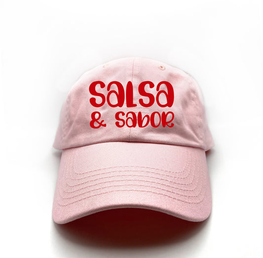 Salsa & Sabor Red Dad Hat