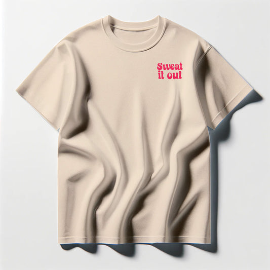 Sweat It Out Red Tee Shirt