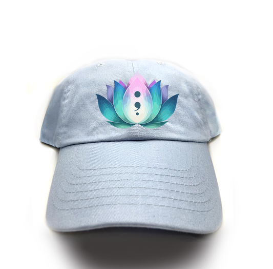Semicolon Project Symbol Dad Hat
