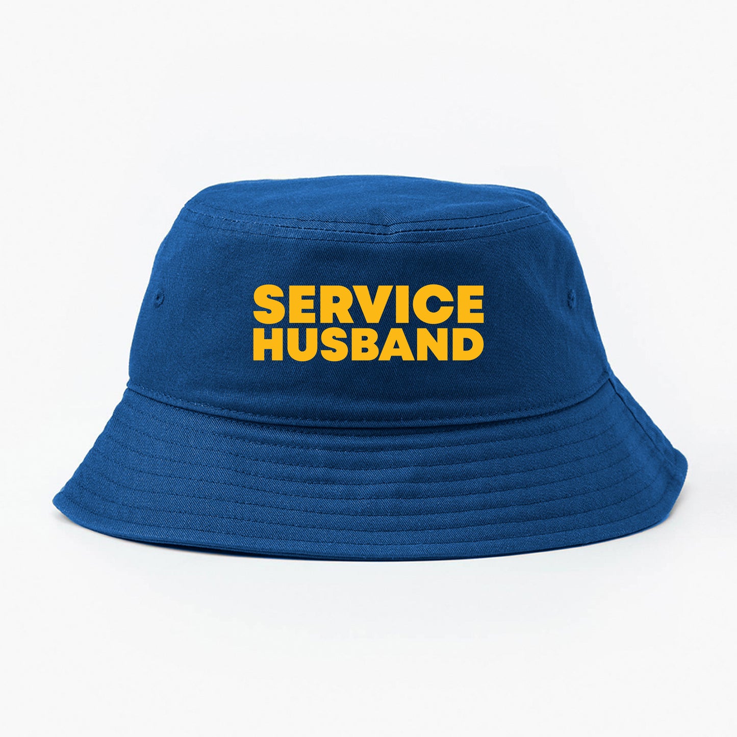 Service Husband Yellow Bucket Hat