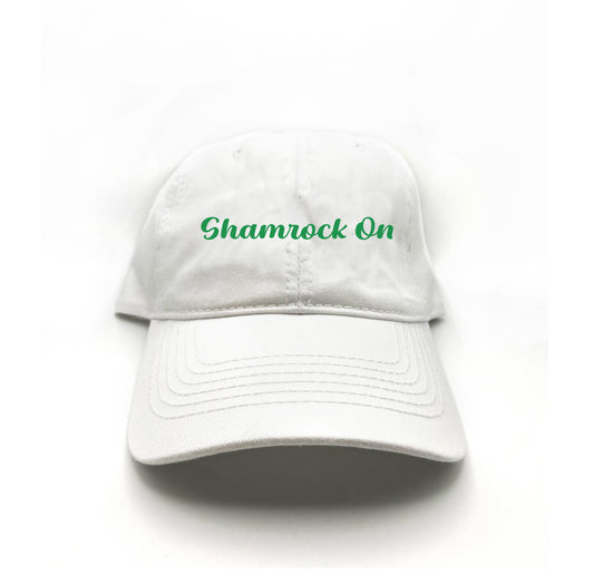 Shamrock On Leaves Dad Hat