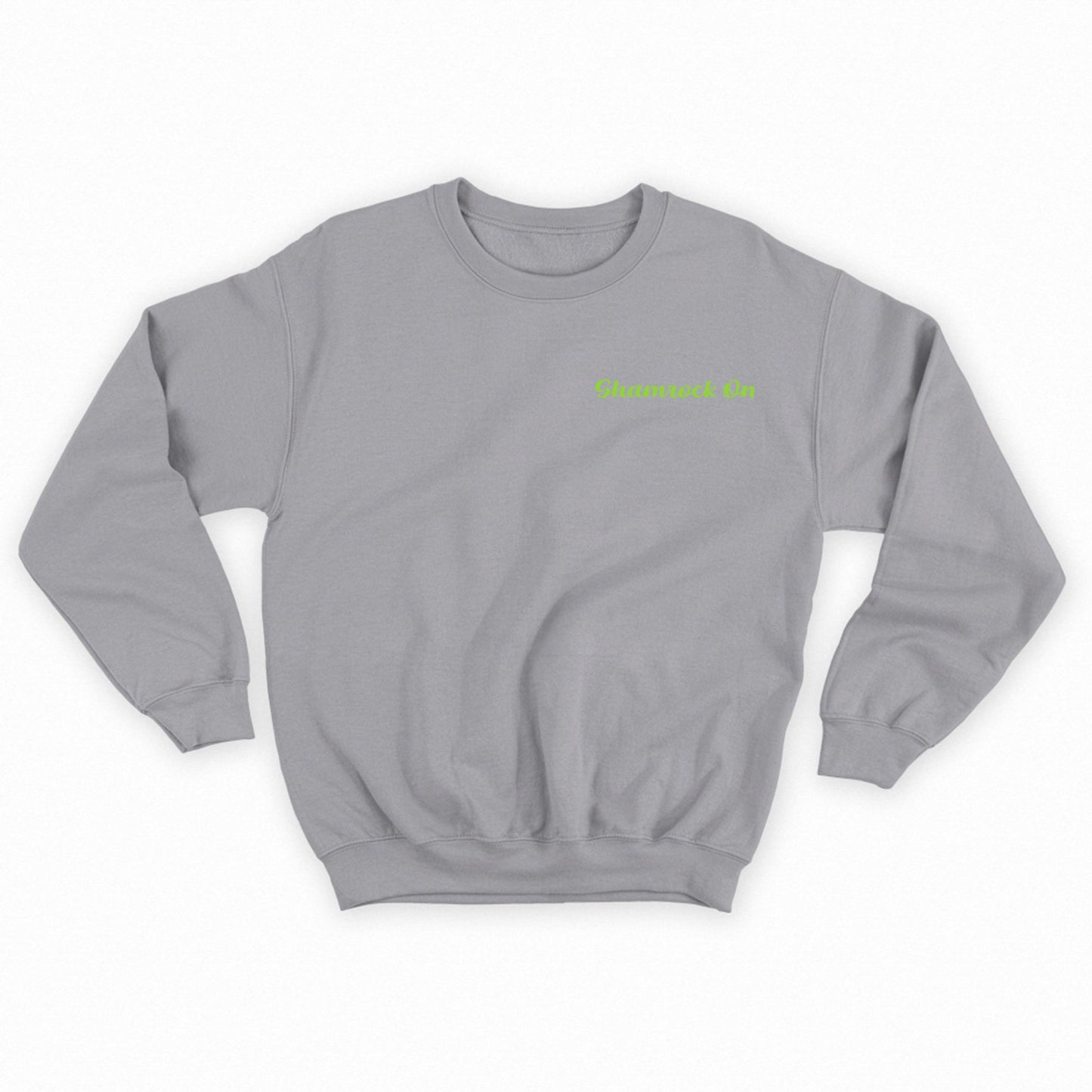 Shamrock On Yellow Green Sweatshirt