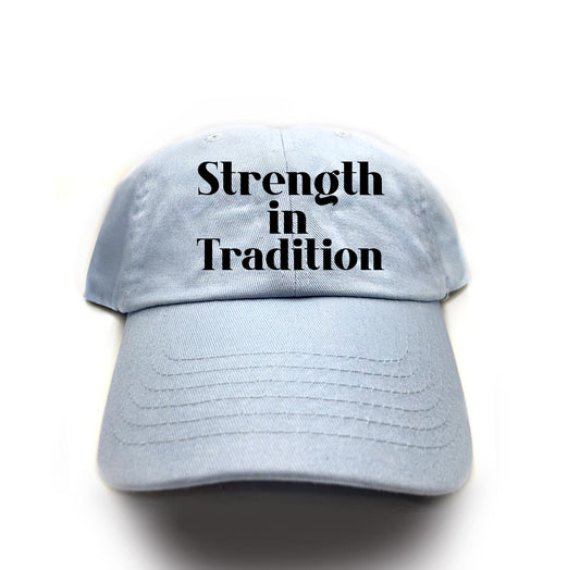 Strength in Tradition Black Dad Hat