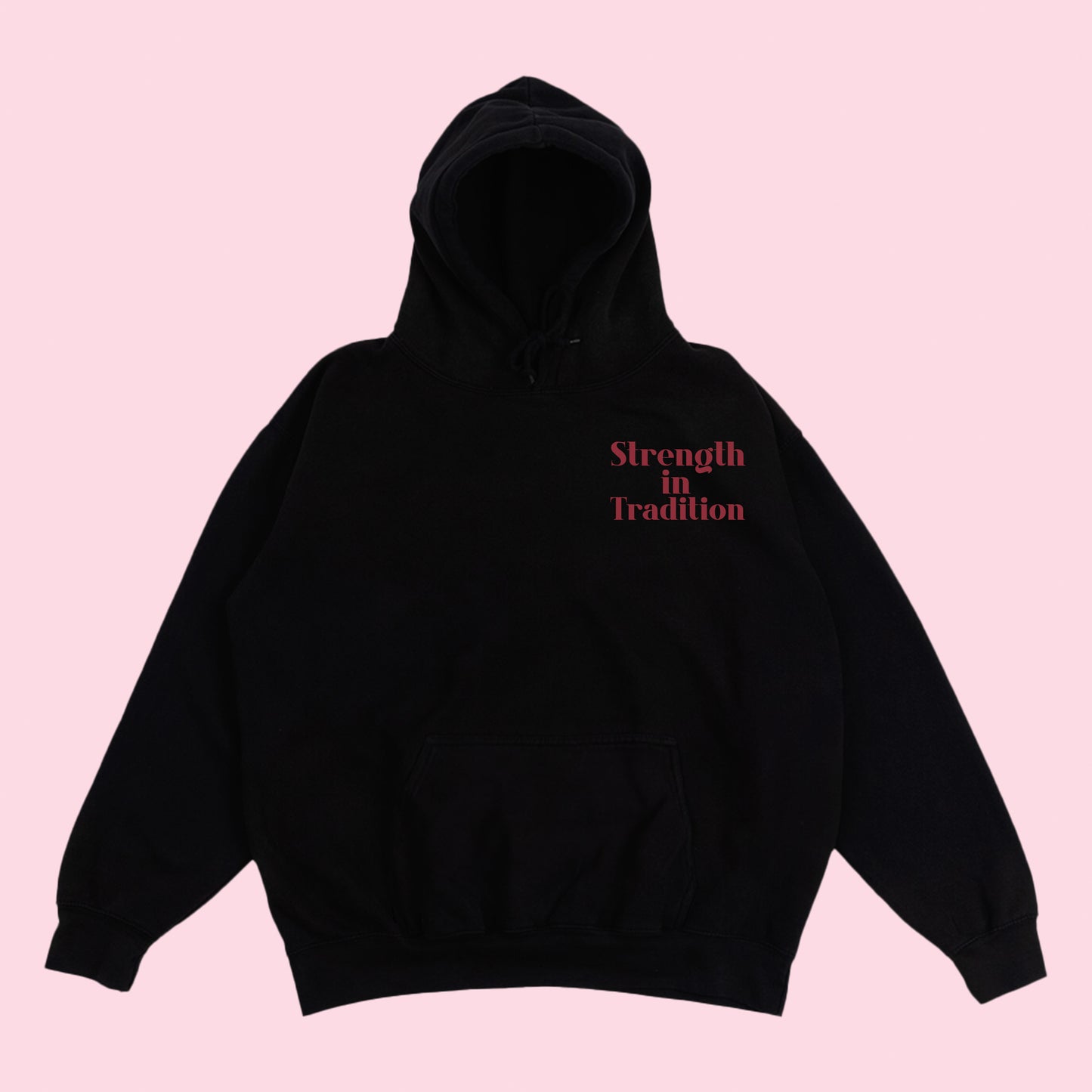 Strength in Tradition Maroon Hoodie