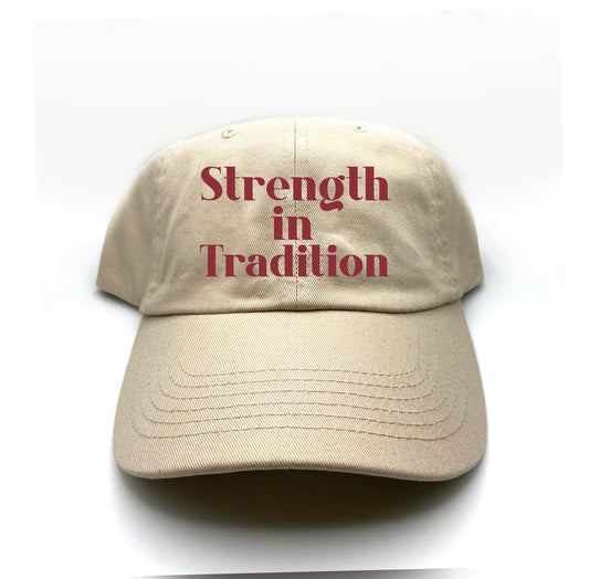 Strength in Tradition Maroon Dad Hat