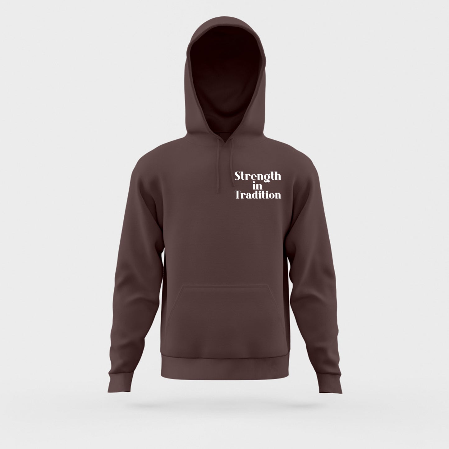 Strength in Tradition White Hoodie