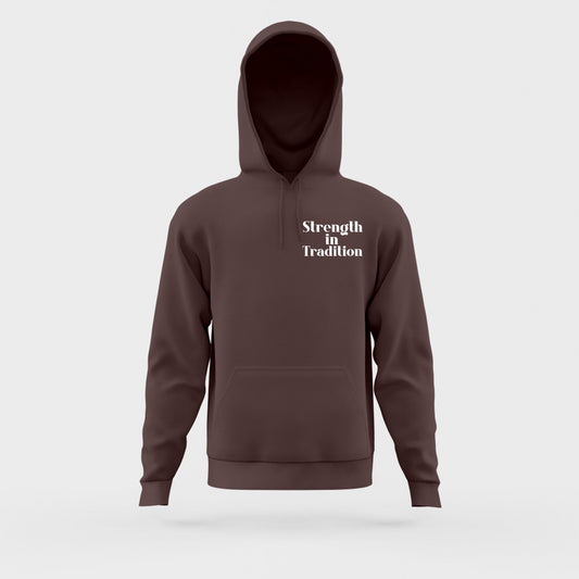 Strength in Tradition White Hoodie