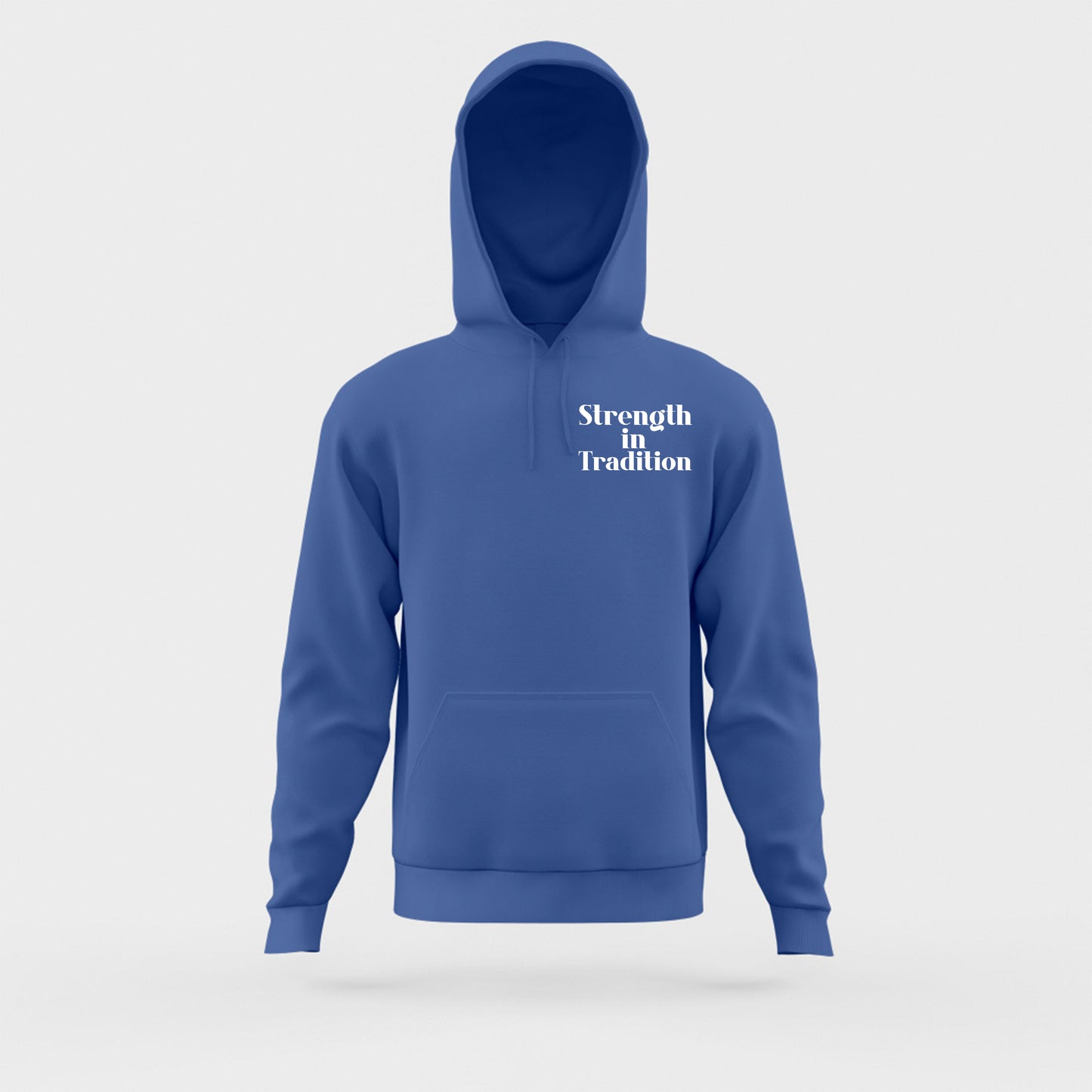 Strength in Tradition White Hoodie