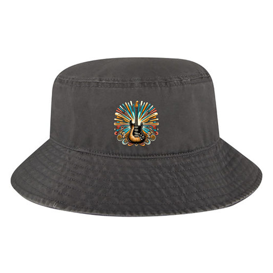 Sunburst Guitar Bucket Hat