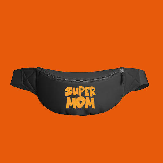 Super Mom Orange Fanny Pack