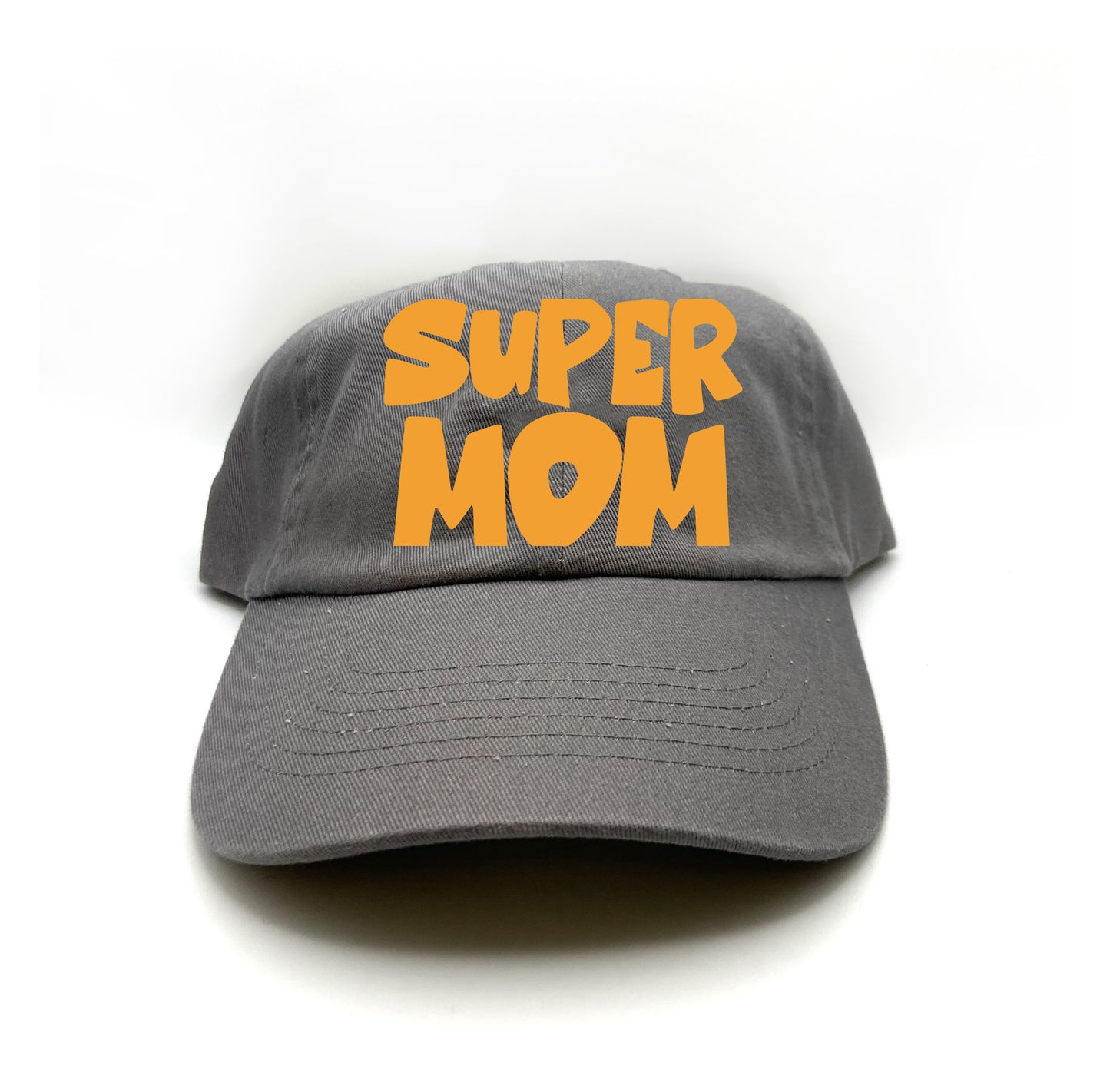 Super Mom Orange Dad Hat